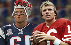 Five reasons Tom Brady not as good a quarterback as Joe Montana 