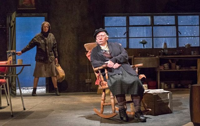 Aisling O\'Sullivan and Marie Mullen in The Beauty Queen of Leenane at BAM.