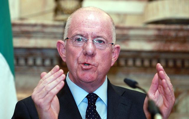 Irish Foreign Minister Charlie Flanagan.