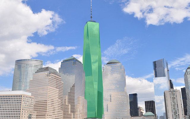 One World Trade Center in New York is set to go green for the Global Greening 2017, for St. Patrick\'s Day.