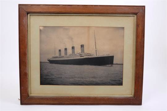 Rare photo of Titanic on auction today could fetch thousands