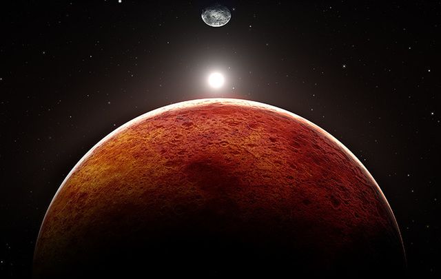 TCD researcher have discovered a patch of land in an ancient valley on Mars that appears to have held water.