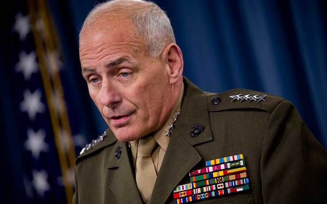 Marine Gen. John F. Kelly.