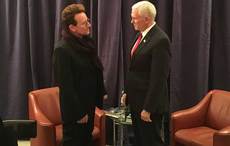 Bono hails Mike Pence’s defense of AIDS bill