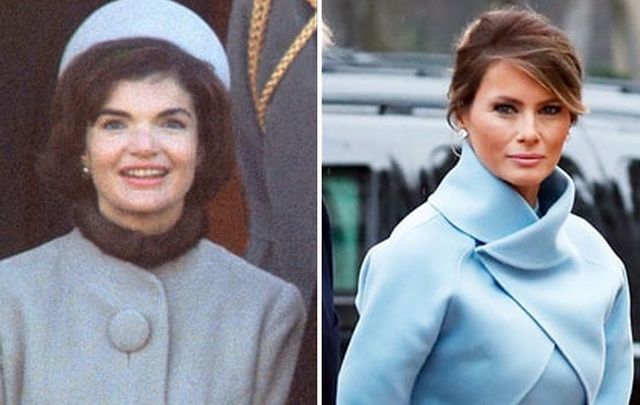 First Lady fashion style off! Jackie Kennedy V Melania Trump. 