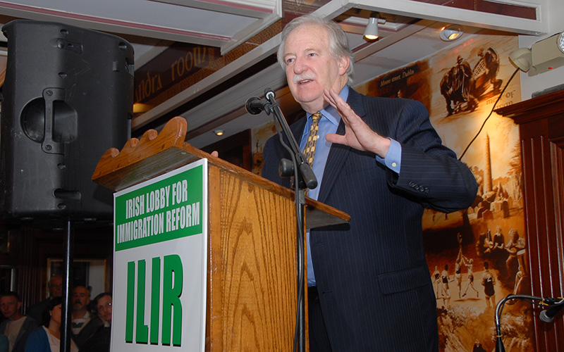 Morrison warns of tough times for undocumented Irish in US