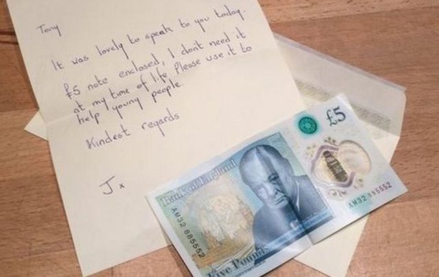 It was a stunning act of generosity. A woman from Enniskillen in County Fermanagh has donated a rare and highly valuable banknote to charity. 
