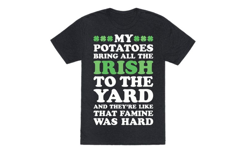 Mocking the Irish Famine on Tshirts is a joke too far