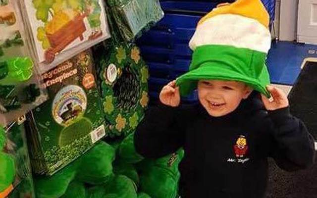 Ceejay McArdle, a 4-year-old leukemia patient from Ireland, will march in NYC’s St Patrick’s Day parade.