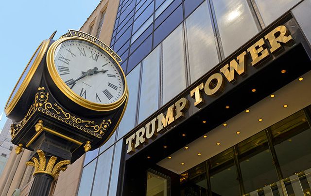 Will Trump be in his Fifth Ave penthouse watching the St. Patrick's Day parade going by this year?