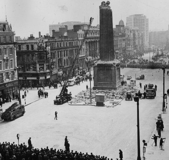 Irish songs that celebrate when Nelson’s Pillar was blown up
