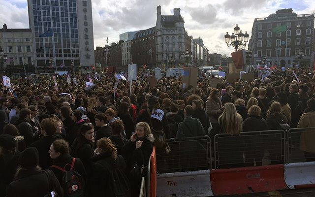 The Strike4Repeal marches took over Dublin's O'Connell Bridge. You wouldn't have thought so from the coverage on RTE.