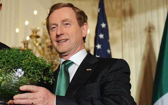 Irish Taoiseach Enda Kenny has said he will address the issue of undocumented Irish living in the U.S. when he meets with President Trump on Thursday.
