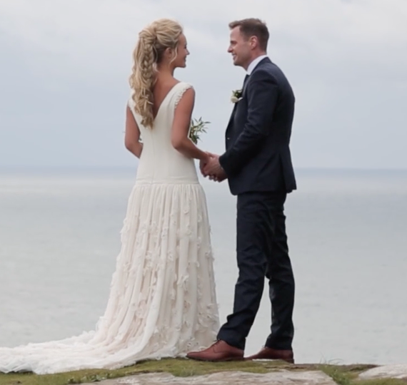 WATCH: Irish bride reads a romantic poem at her County Clare wedding