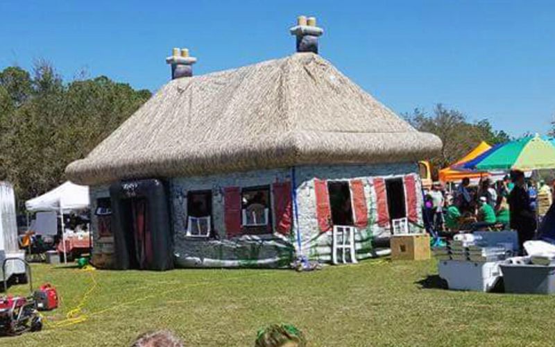 Fancy a thatched cottage popup Irish pub for Paddy’s Day