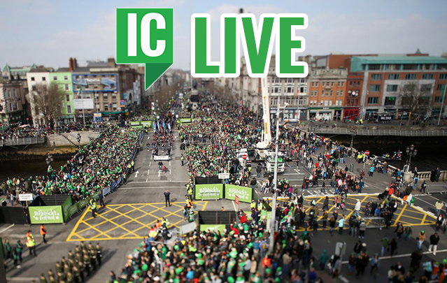Drop in on the St. Patrick\'s Day parade in Dublin with IrishCentral!
