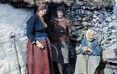 What happened to the Irish girl in this 1927 National Geographic photo?