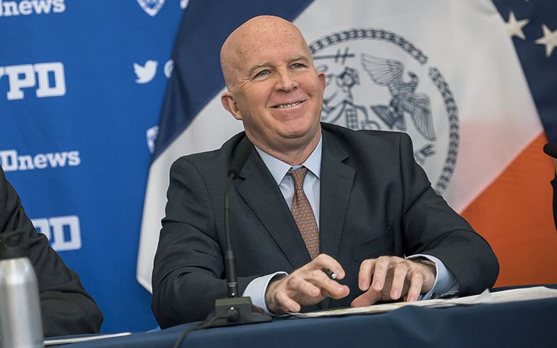 Irish American NYPD Commissioner couldn't be prouder this St. Patrick's Day