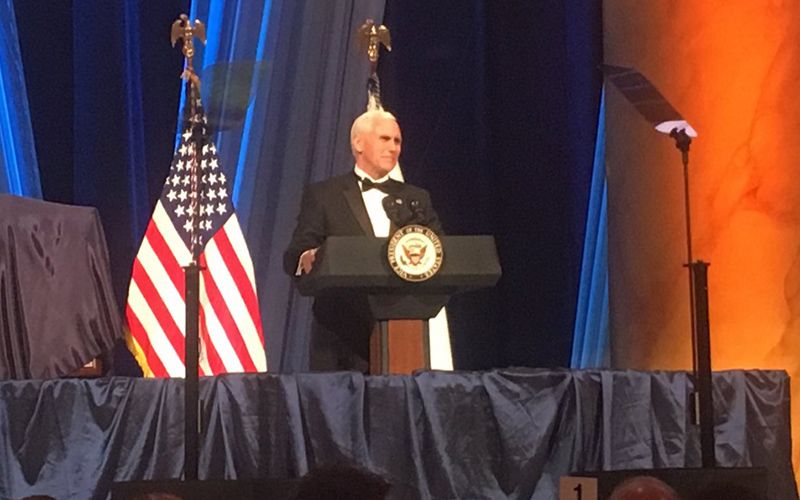 Mike Pence says all he has achieved in life is due to his Irish heritage