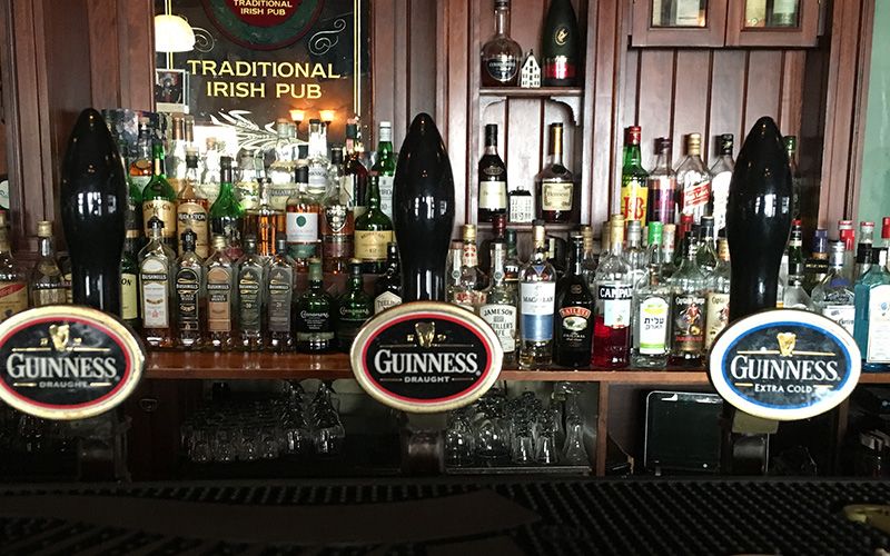 Welcome to Molly Bloom’s -- the best Irish pub in Israel