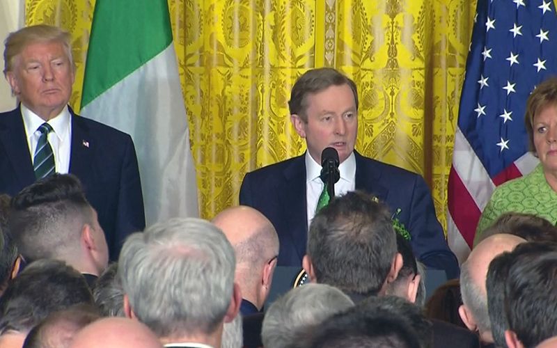 Irish leader’s challenge to Trump on immigrants goes viral with 30 million views