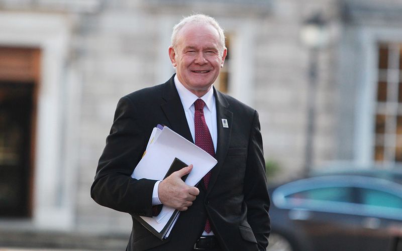 Sinn Fein leader Martin McGuinness dies after short illness