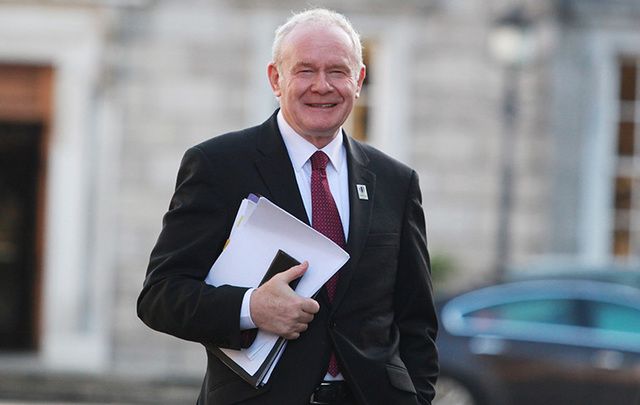 Sinn Fein Martin McGuinness has passed away, aged 66, after a short illness.