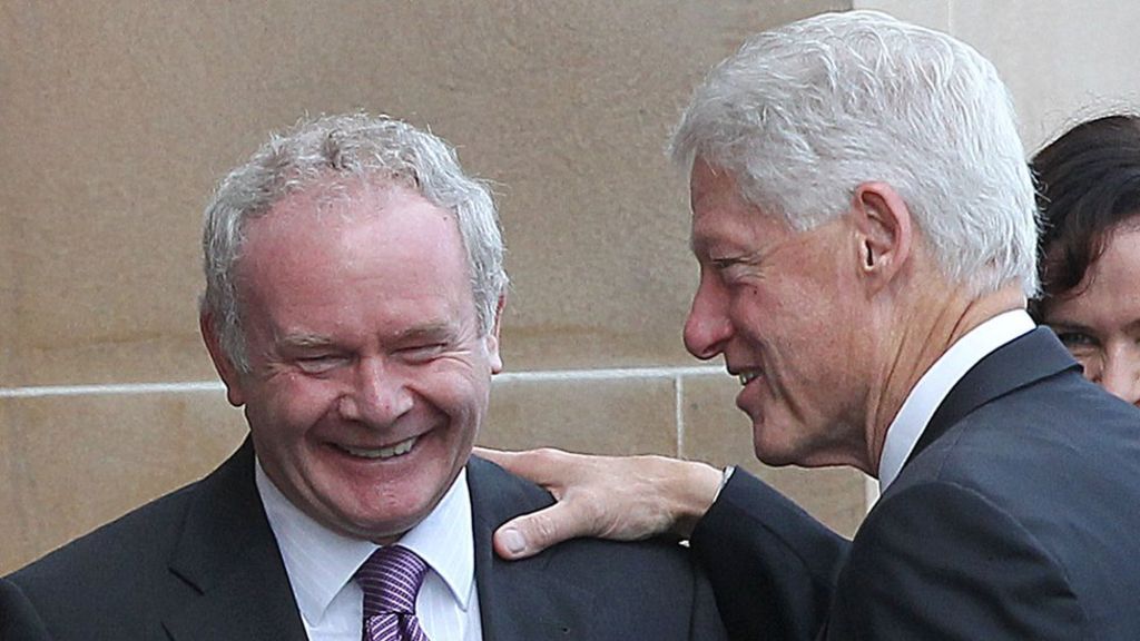 How Martin McGuinness and Bill Clinton made peace in Ireland