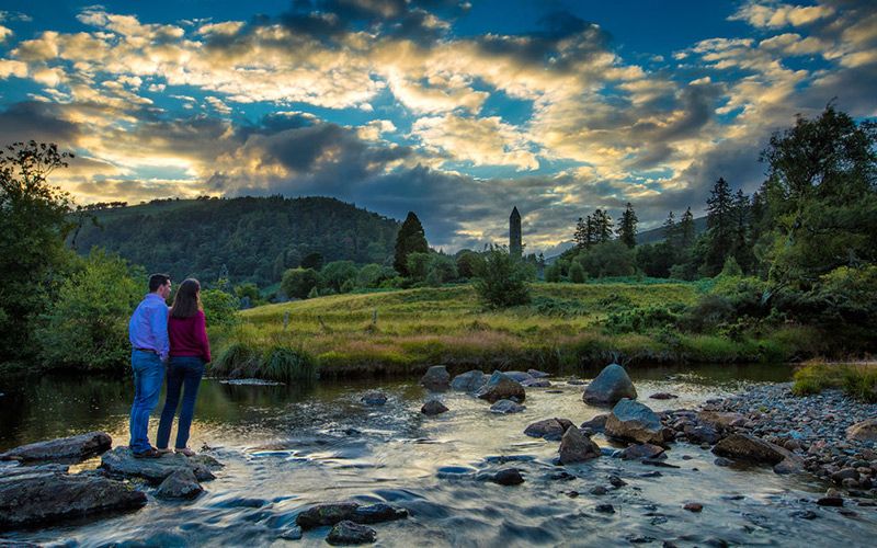 Why is Wicklow named the Garden County?