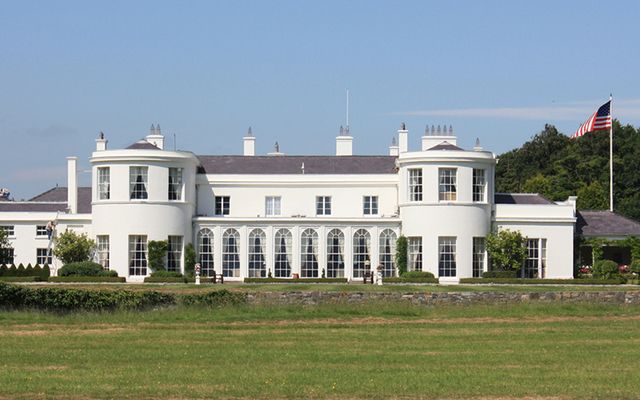 Deerfield, the residence of the US Ambassador to Ireland, located in Dublin\'s Phoenix Park. 