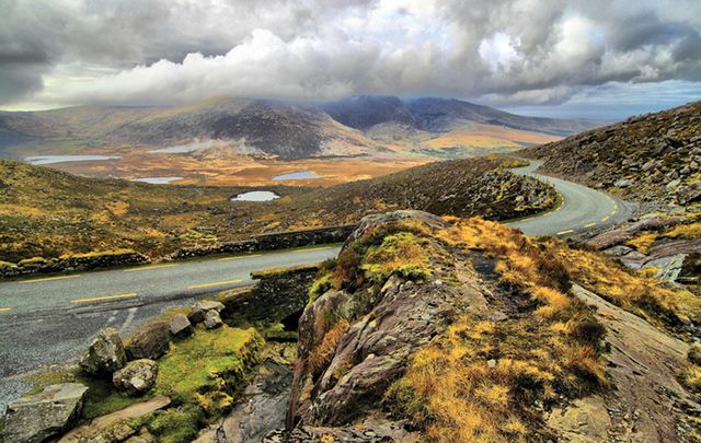 A view from Moll\'s Gap, in County Kerry.