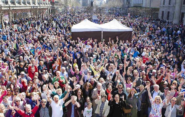 The Cruinniú na Cásca festival will take place every Easter Monday for the next five years, with 31 local authorities across the nation hosting special free Cruinniú na Cásca initiatives. 