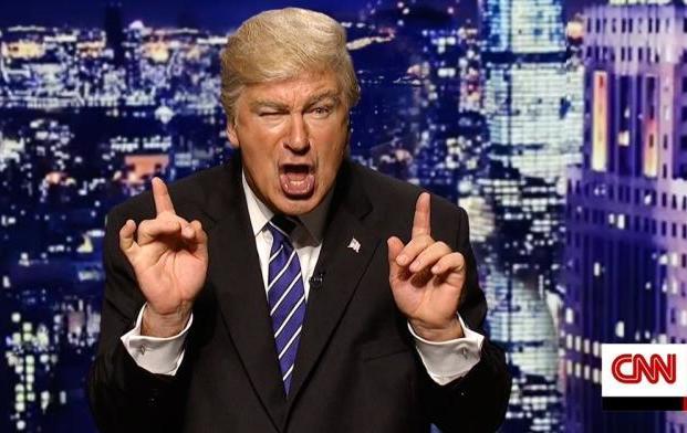 Alec Baldwin ponders if he'll have to flee the country after spoofing Donald Trump on Saturday Night Live.