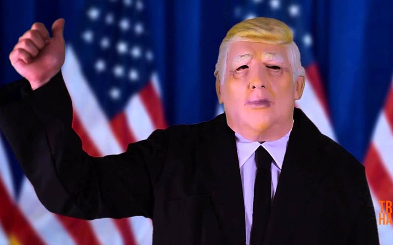 "Trump thump” threat by Irish vet who wore Trump mask costs him his job