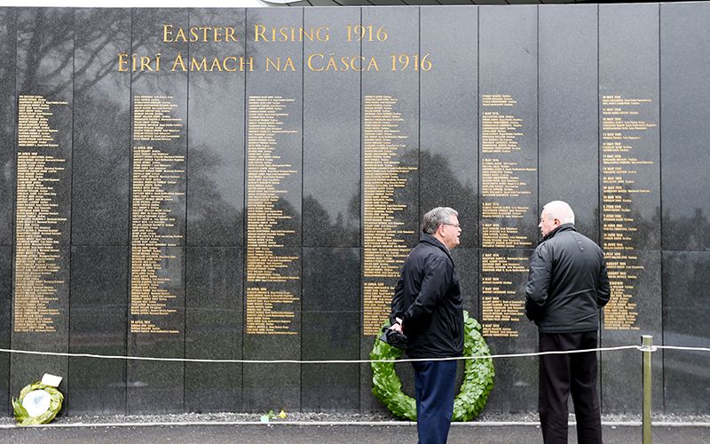 Police investigate “callous vandalism” of 1916 Glasnevin memorial wall