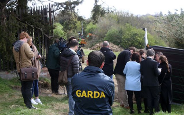 The scene of the discovery of rapist James Nolan's body