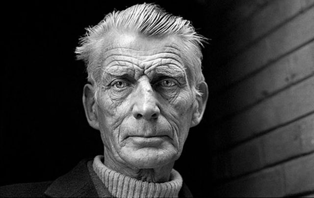 Irish legendary playwright Samuel Beckett. 