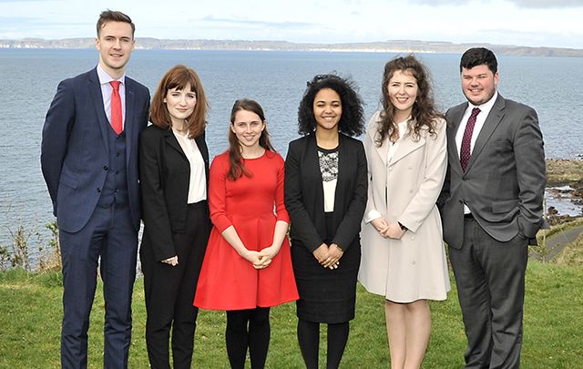 Six Queen's University Belfast students selected for the Washington Ireland Programme.