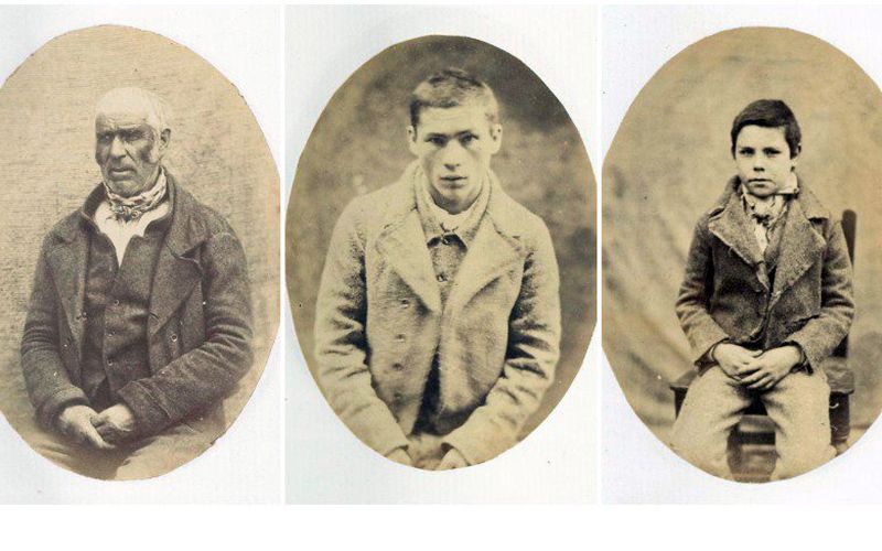 Haunting Irish mugshots from 1850s home in NYC Library
