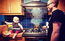 Irish dad's photos of his baby in "marginally dangerous" situations go viral
