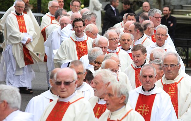 There are approximately 100 young men studying for the priesthood in Ireland, down from 600 just a few decades ago