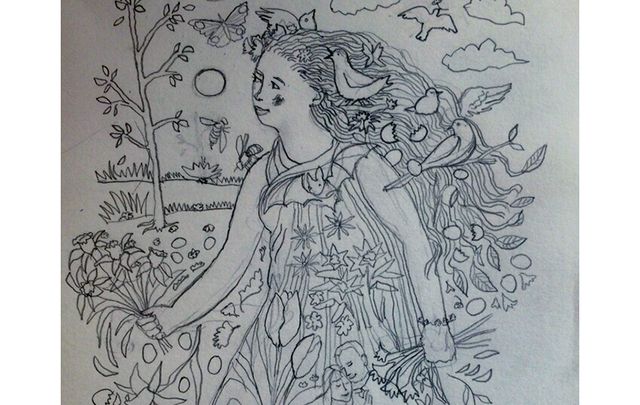 Lovely young April.