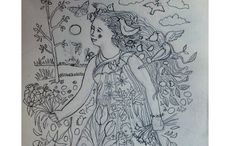 April is full of joy, with gossamer slippers and a trusting smile