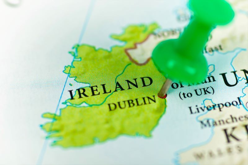 Drop the fada from Éire and the name of the country means burden