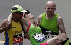 Hero Irish firefighter carried unconscious runner to Boston Marathon finish line
