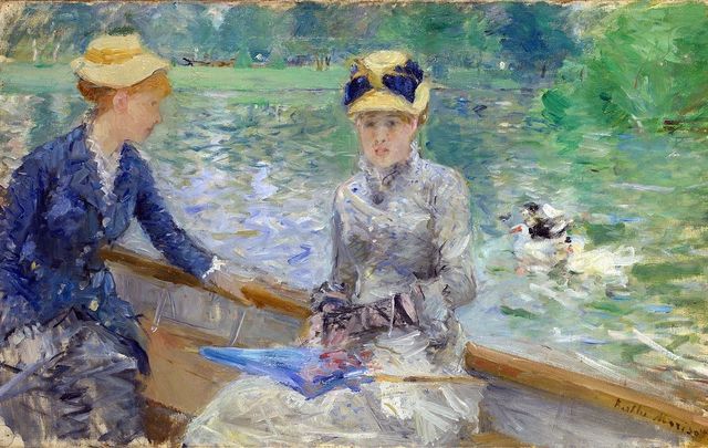Jour D\'Ete (Summer\'s Day) by Berthe Morisot.