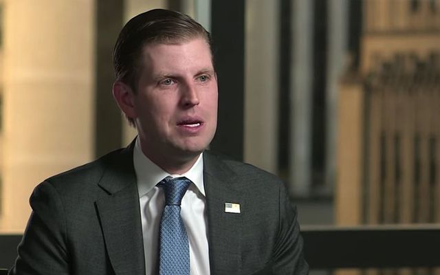 Eric Trump, the first son. 