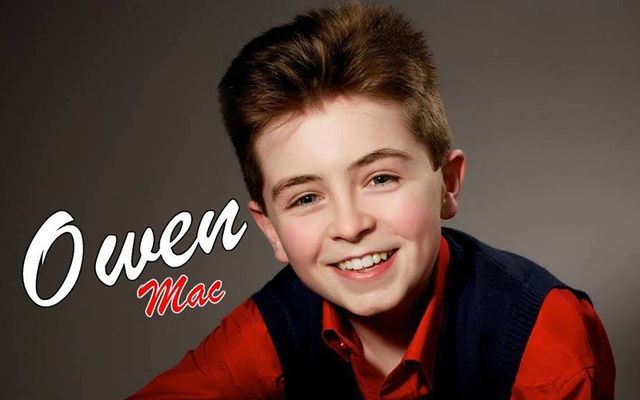 14-year-old Irish country music star Owen Mac. 