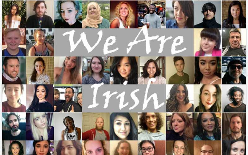 The #WeAreIrish hashtag on Twitter just got very racist