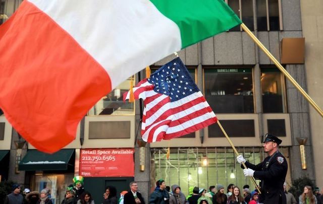 Scenes from the New York City St. Patrick\'s Day Parade.